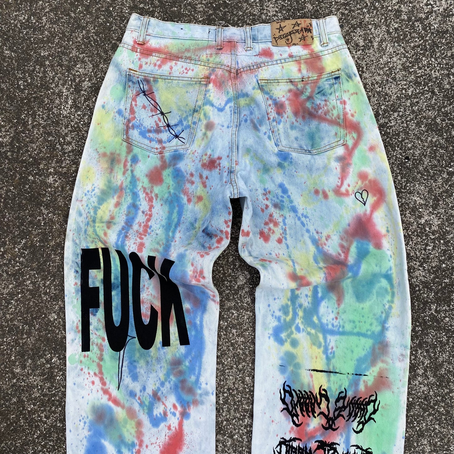 1/1 “Killer Clown” Jeans - 32x32
