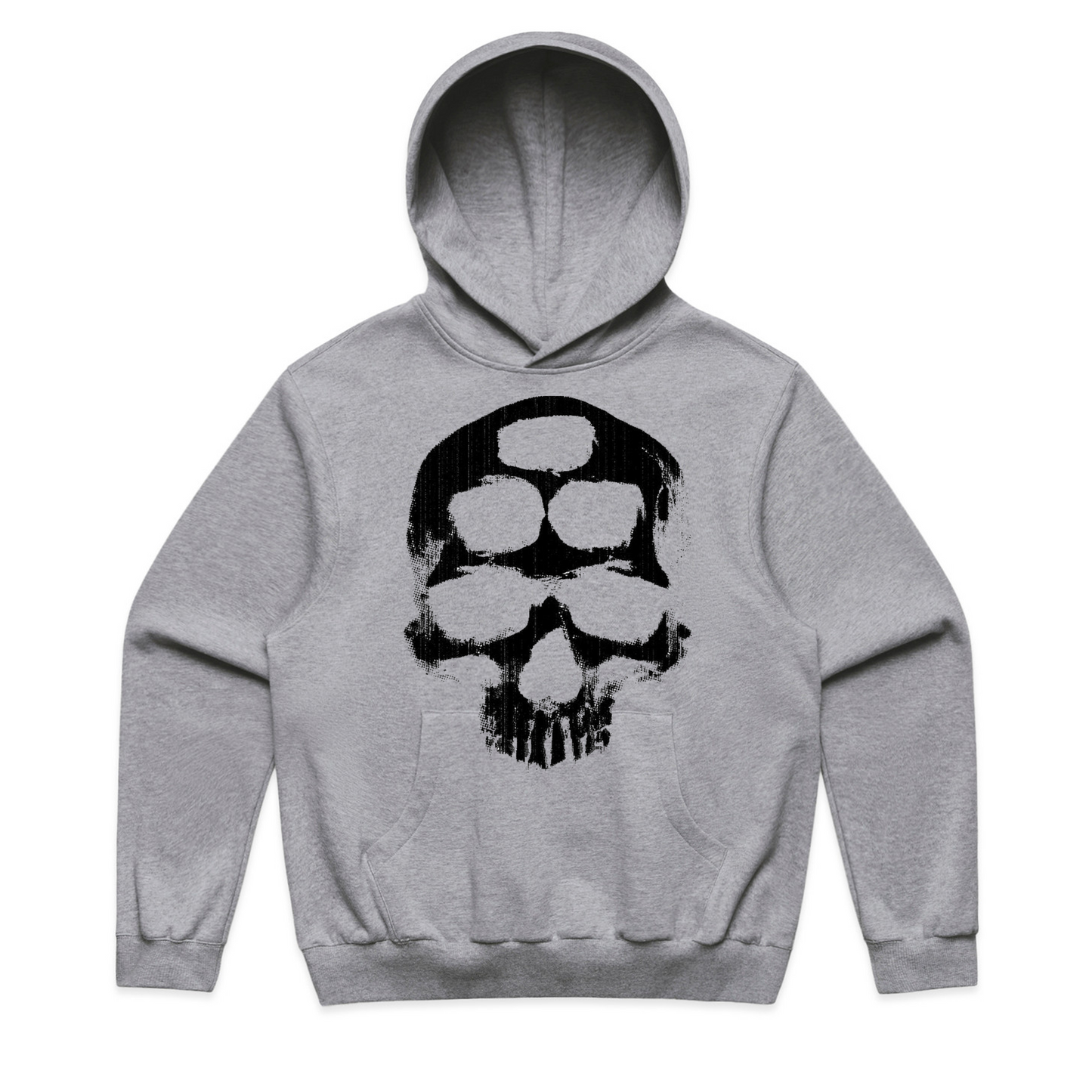 SKULL Hoodie - Grey