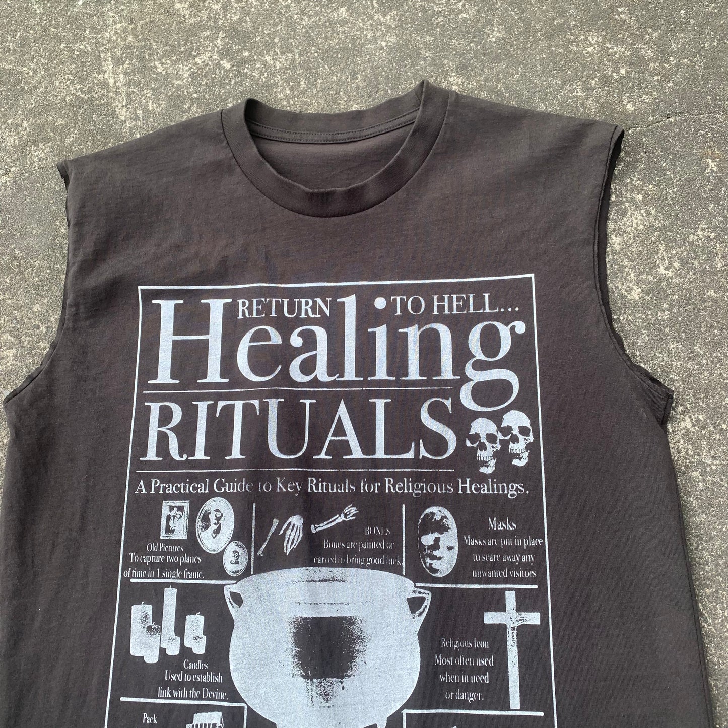 1/1 ‘Healing Rituals’ Tank Tee - M