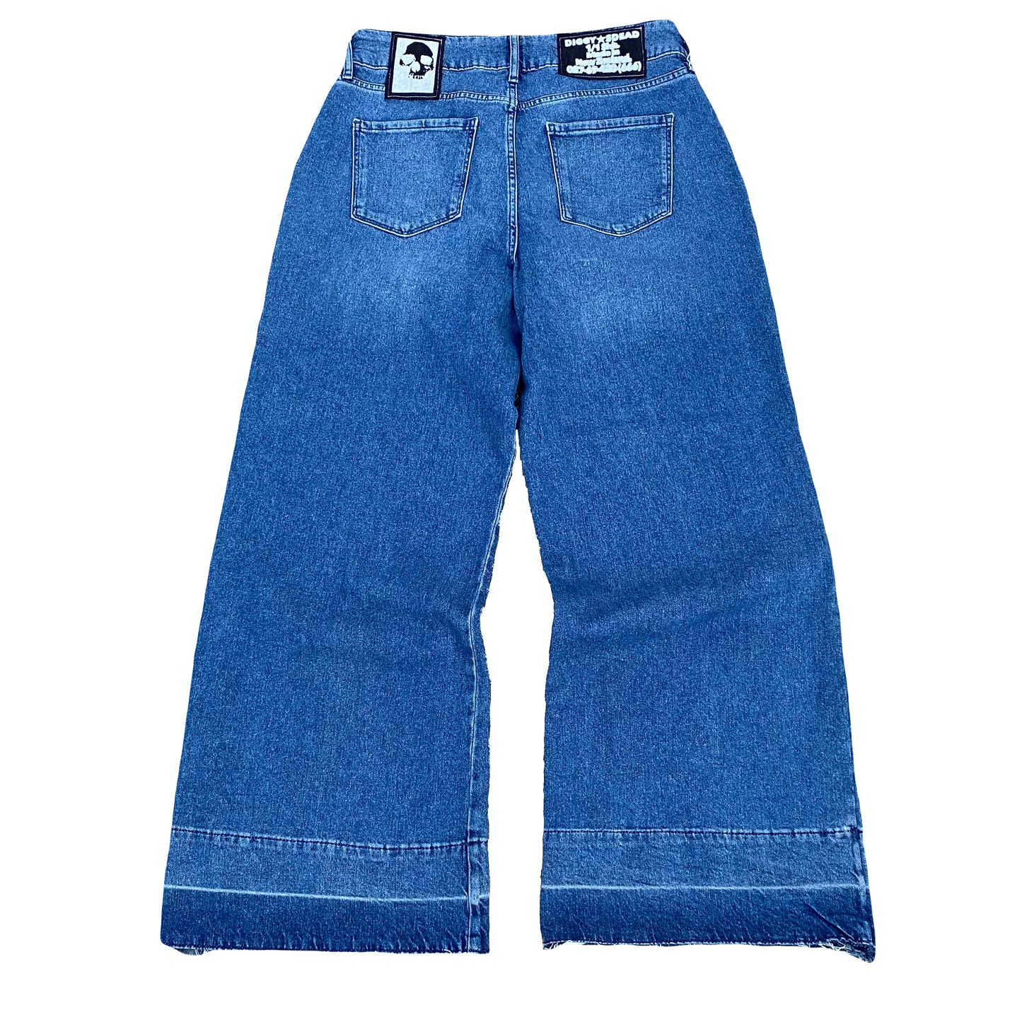 1/1 Goat Skull Wide Jeans - 32x32