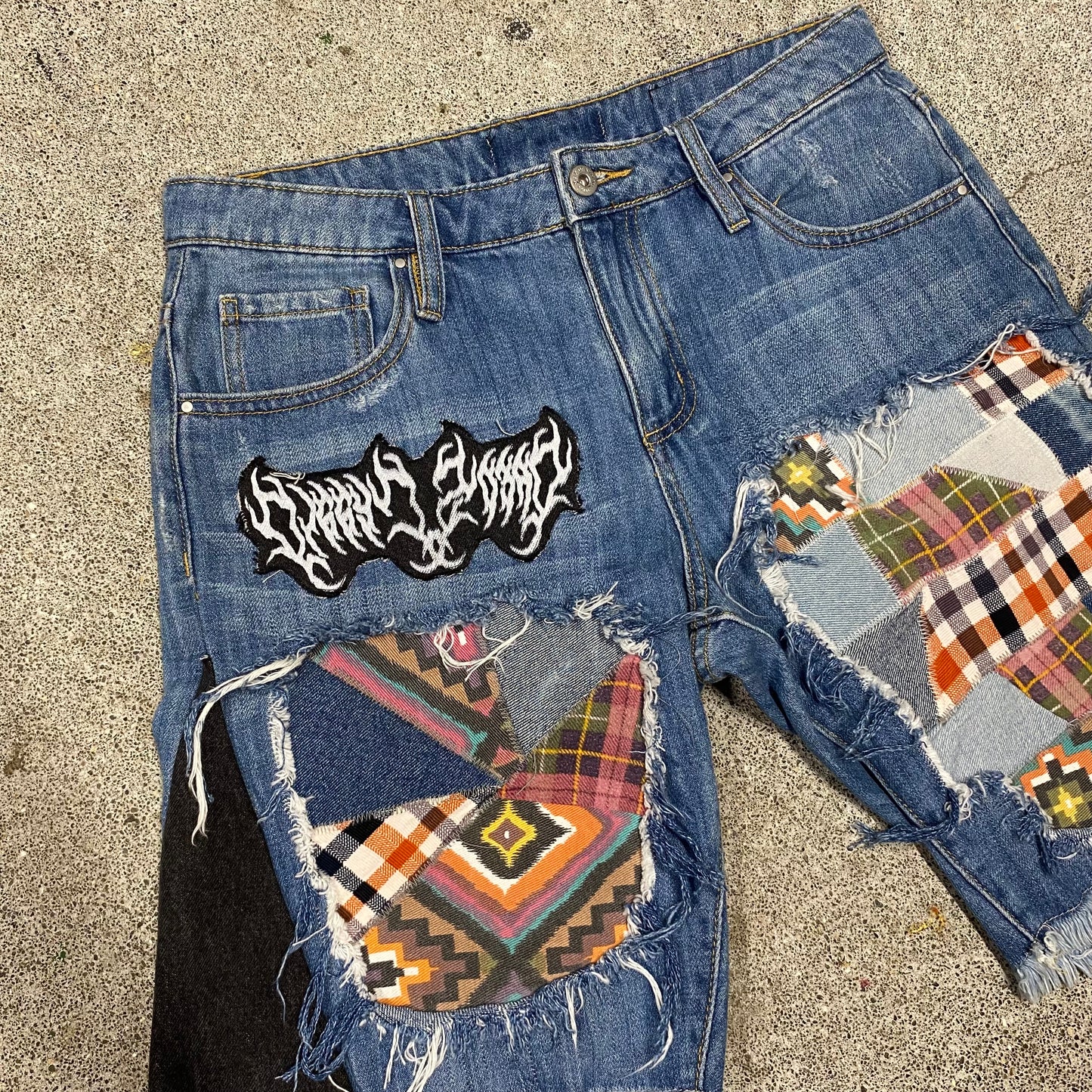 1/1 ‘Denim Playground’ DID X PEMI Jean Shorts - 30X30