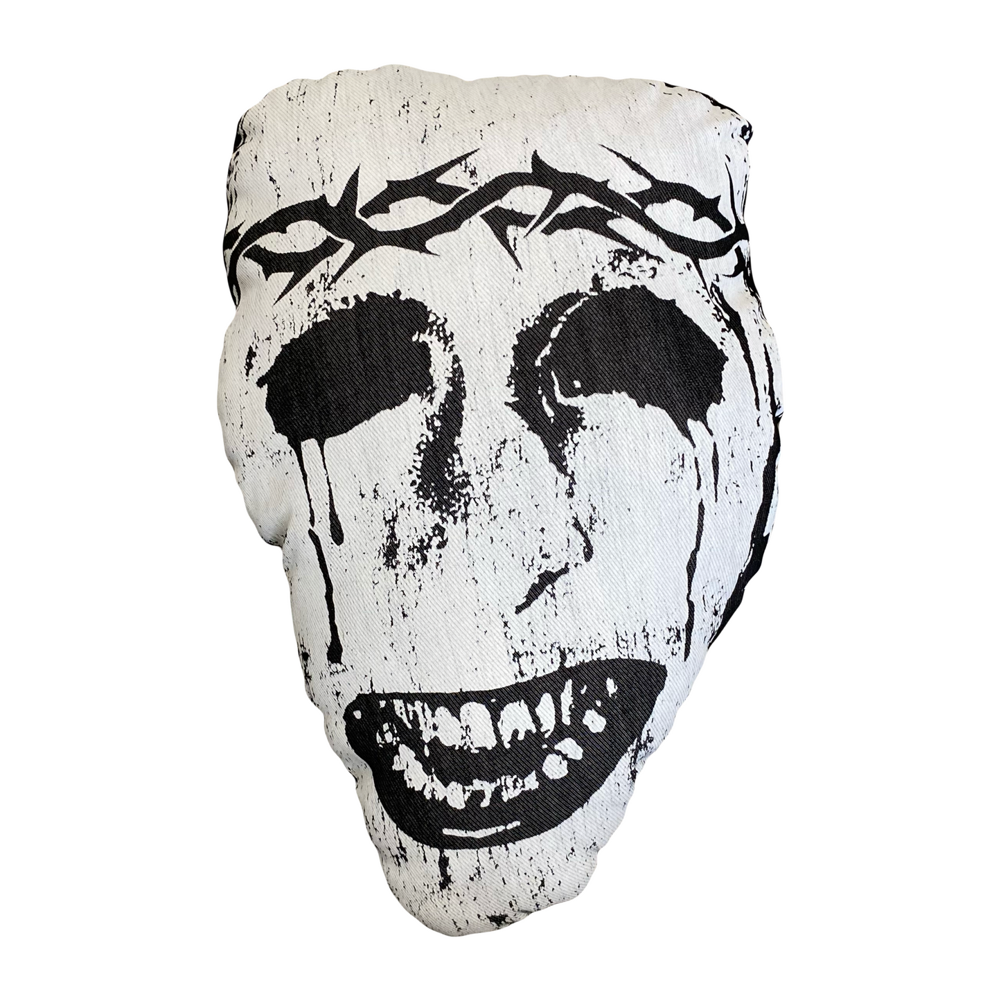 1of1 ‘Face of Pain’ Jumbo Denim Pillow