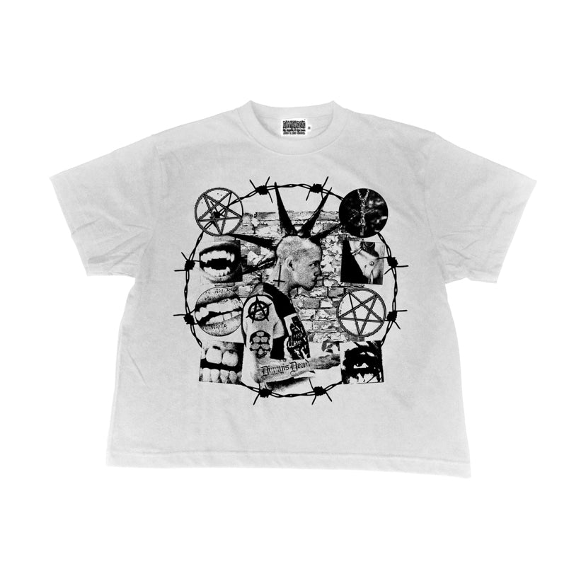 TEETH AND THORNS Tee - White