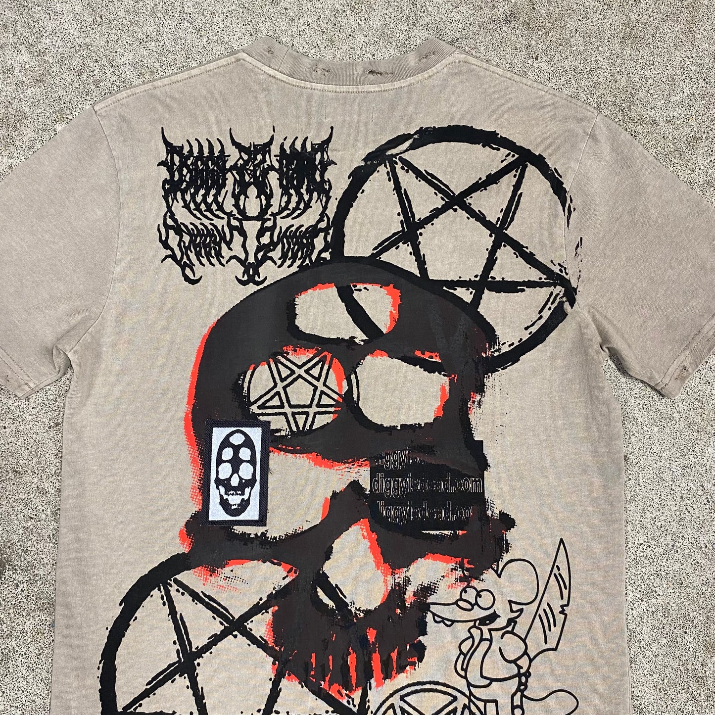 1/1 GORE all over print Tshirt - Large
