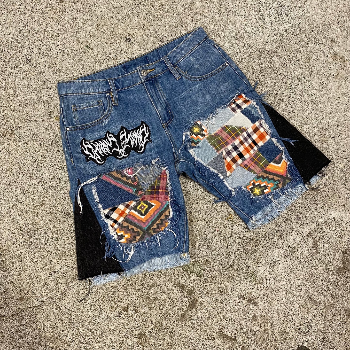 1/1 ‘Denim Playground’ DID X PEMI Jean Shorts - 30X30