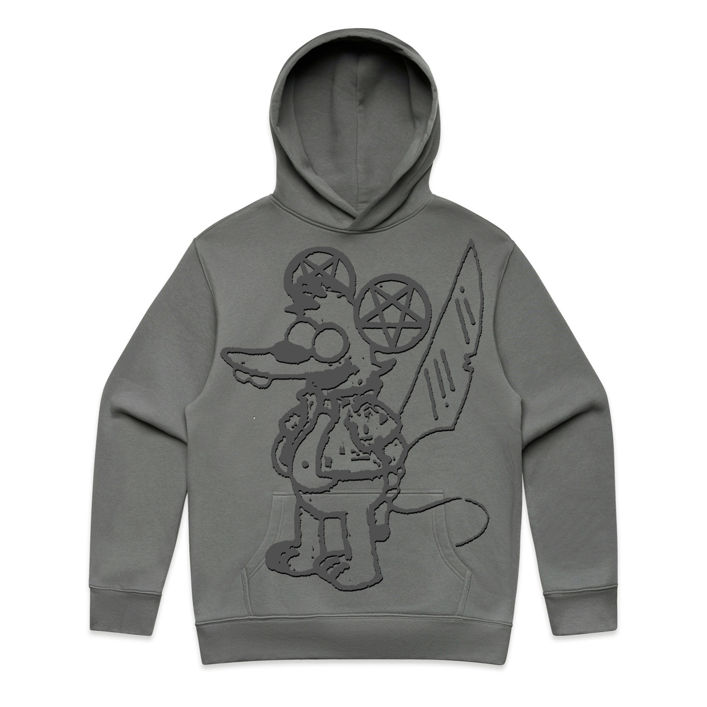 Itchagram Hoodie - Dark Grey