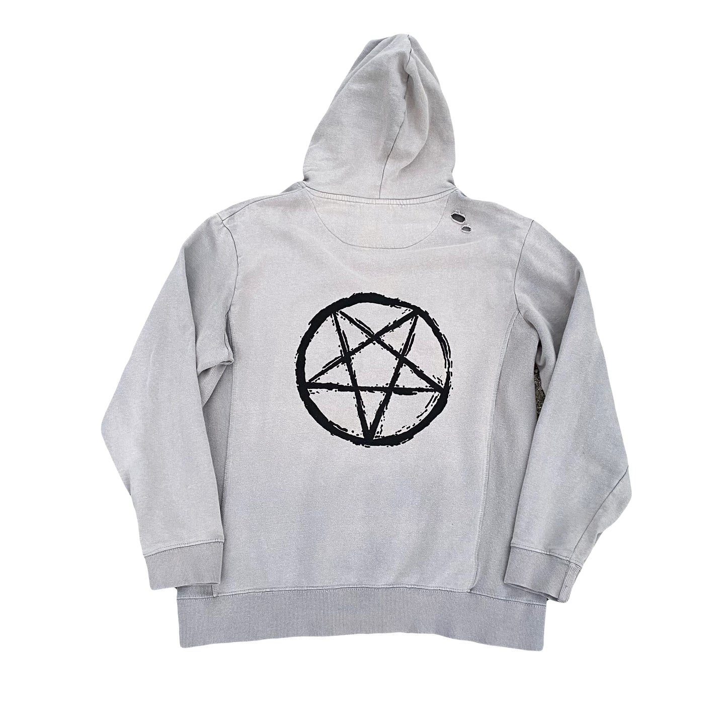 1/1 Distressed Concrete Skull Hoodie
