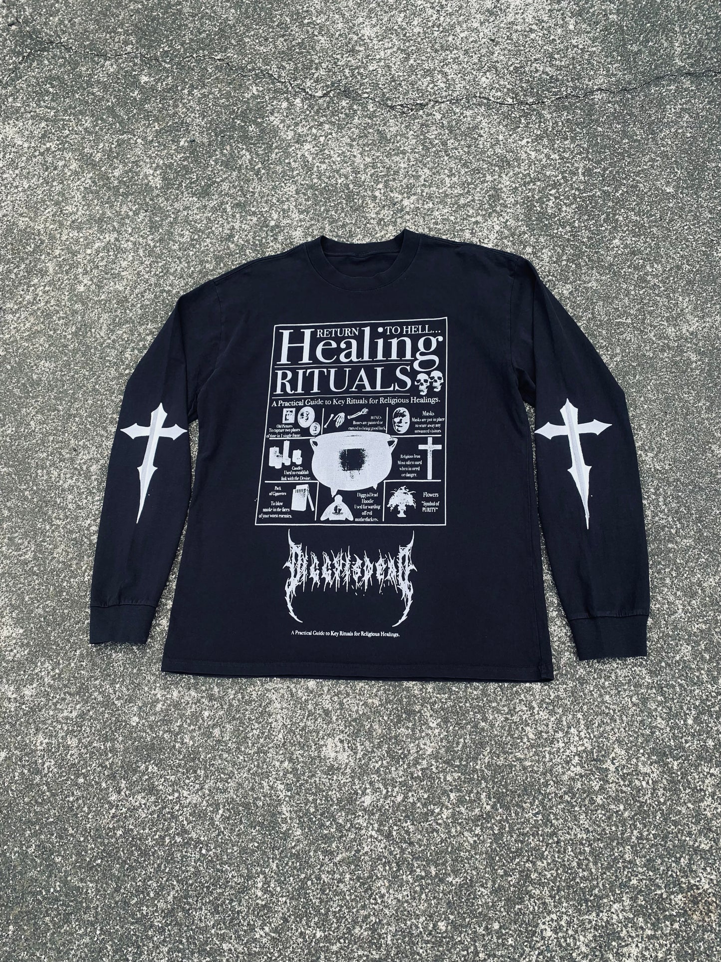 1/1 ‘Healing Rituals’ Longsleeve Tee - L