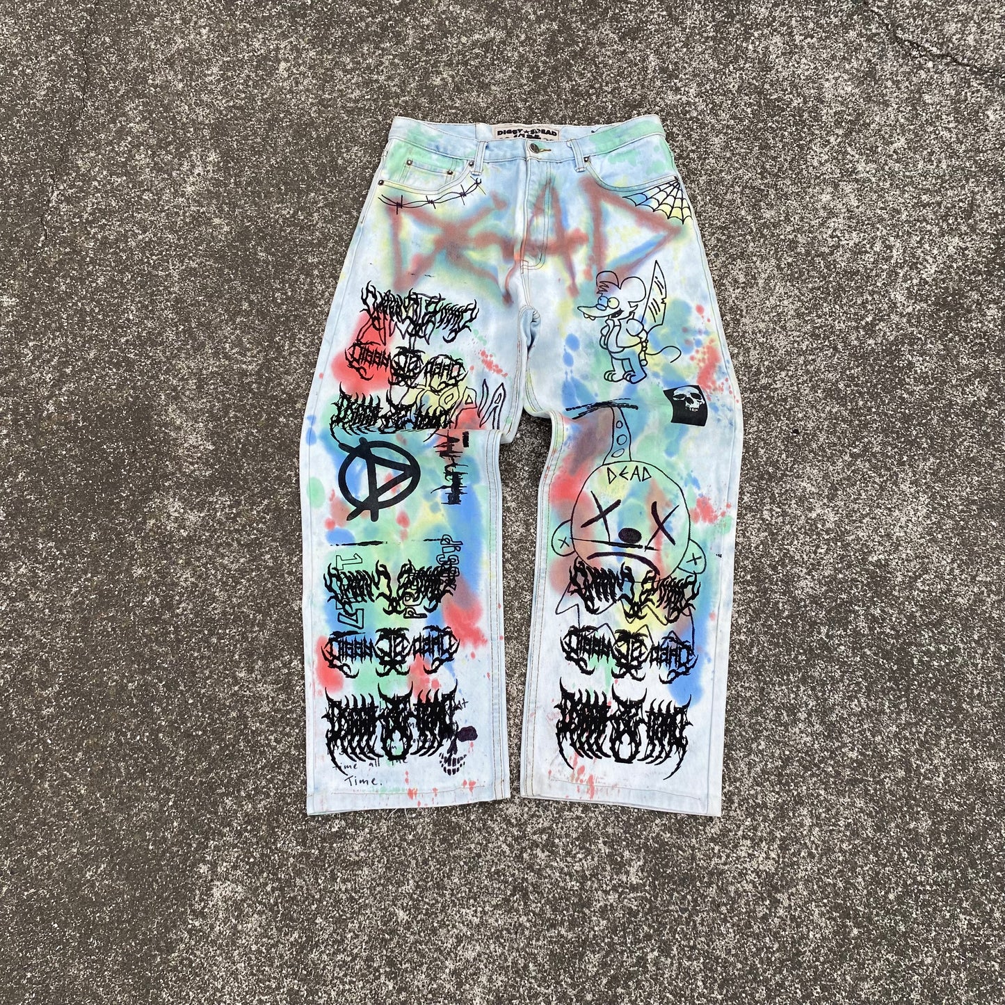 1/1 “Killer Clown” Jeans - 32x32