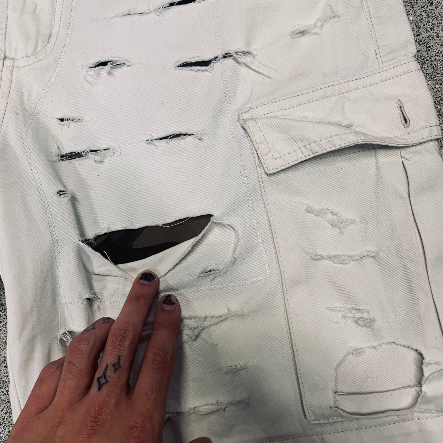 1/1 Mummy cargo shorts