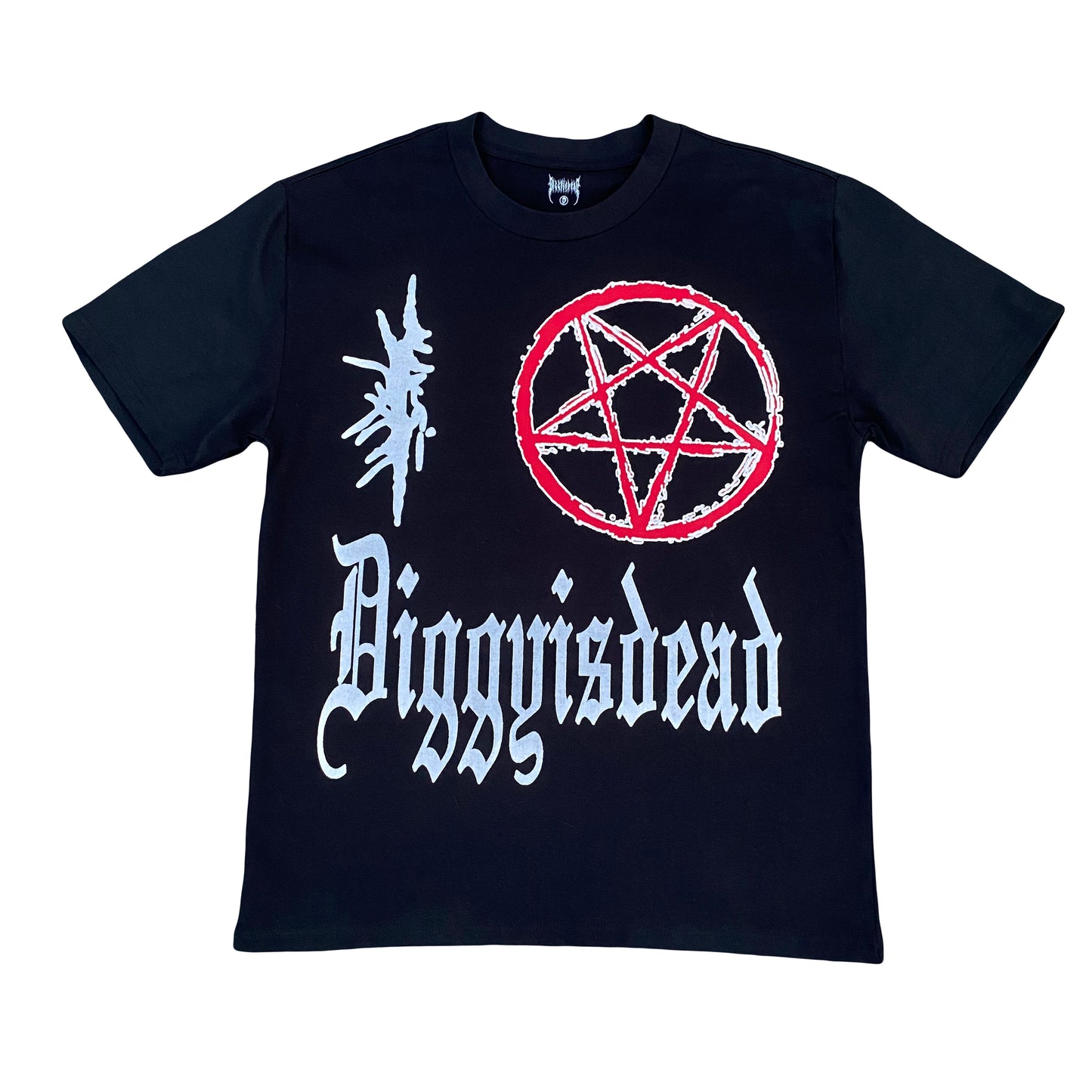 ‘I ⛧⃝ DiggyisDead’ Tee - Black