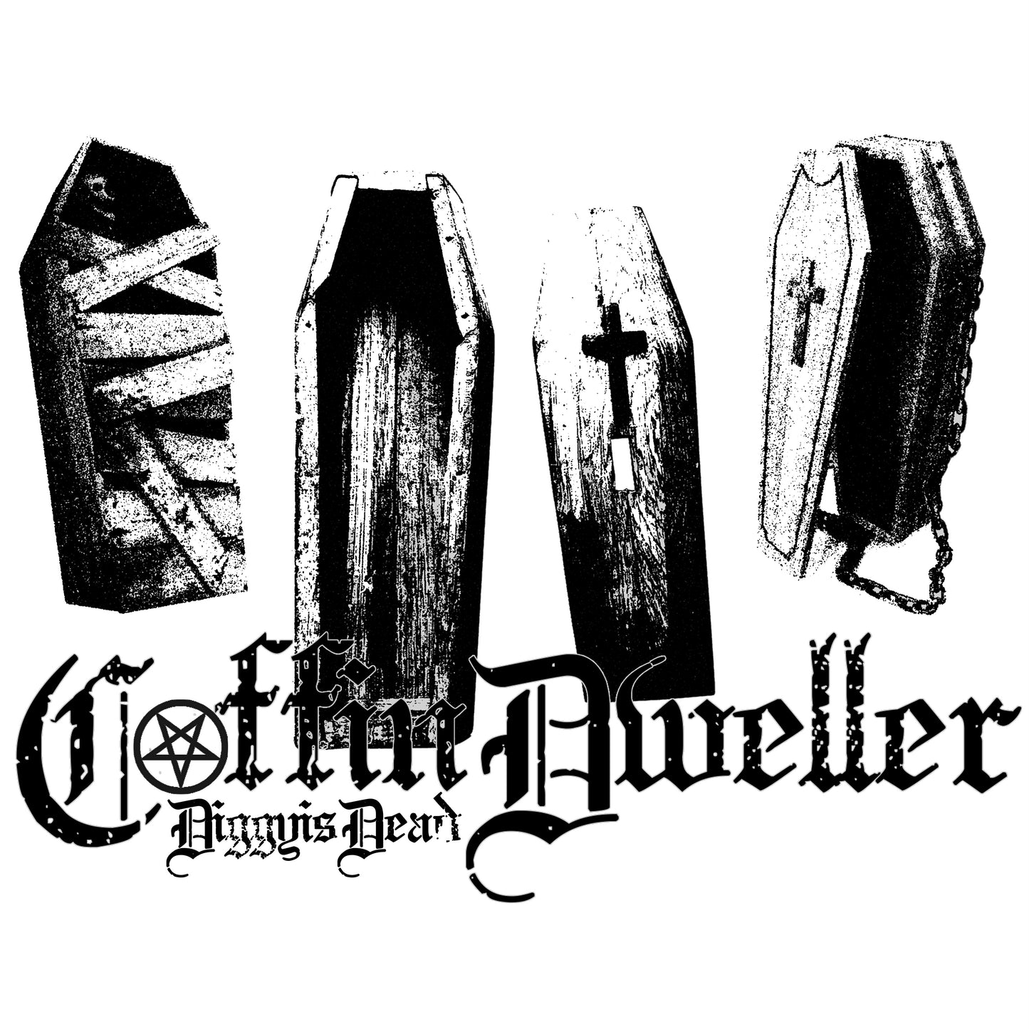 C⛧ffin Dweller Tee - Black