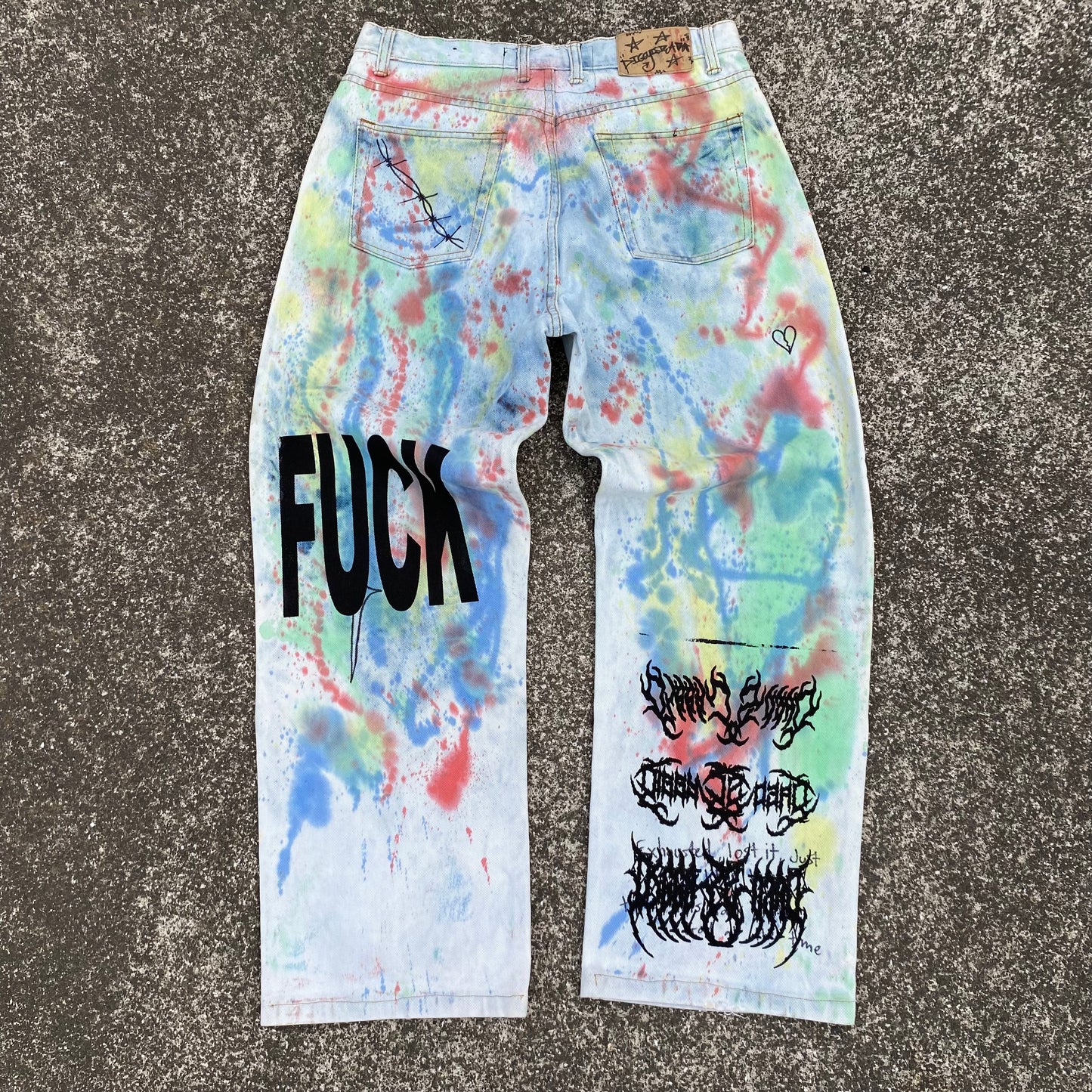 1/1 “Killer Clown” Jeans - 32x32