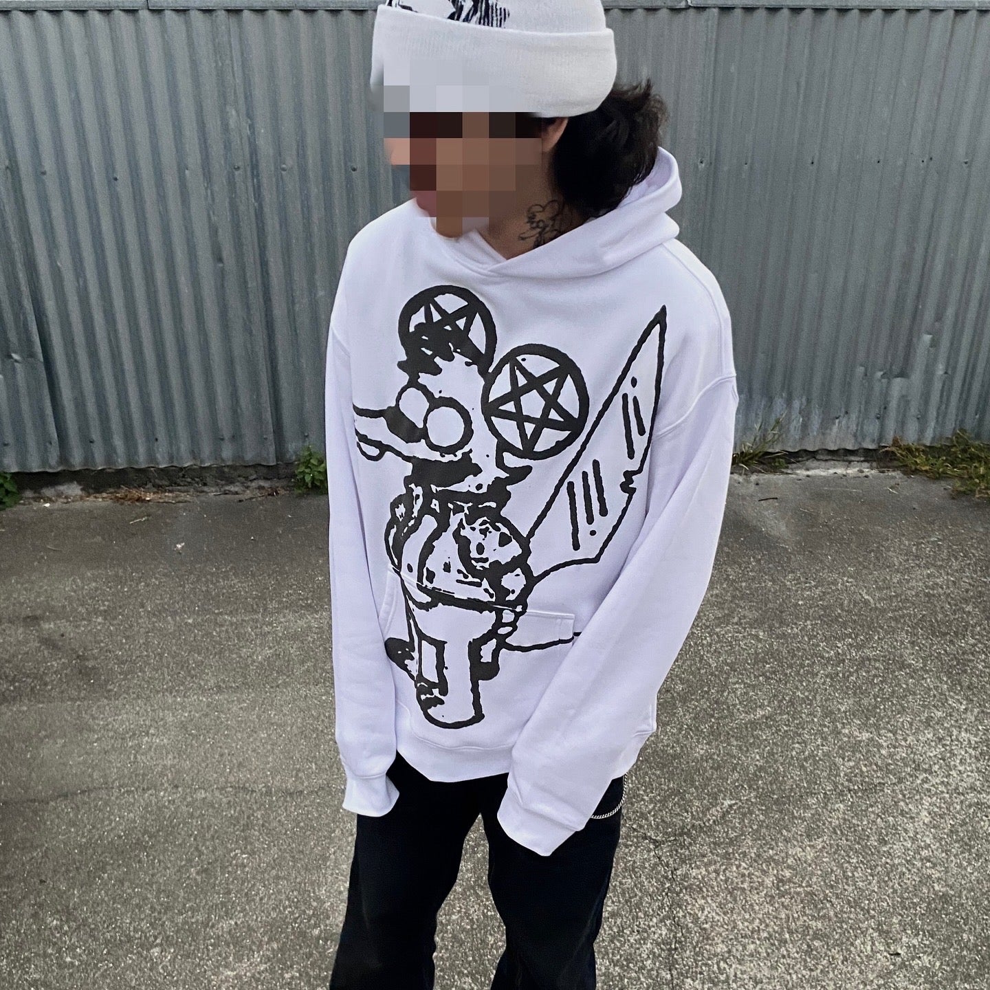 Itchagram Hoodie - White