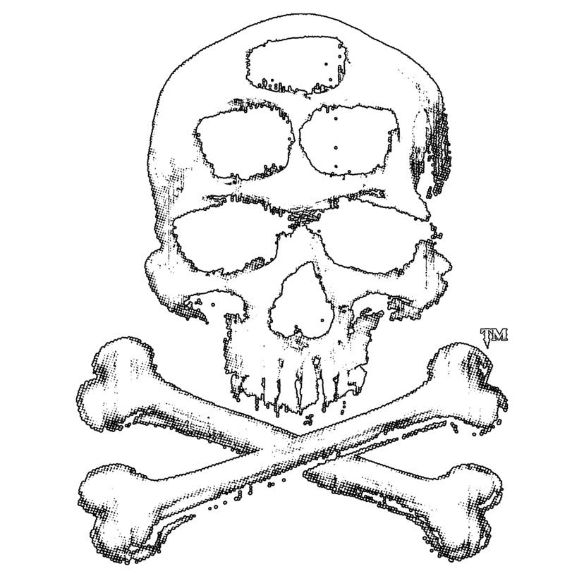 SKULLXBONES TEE - White