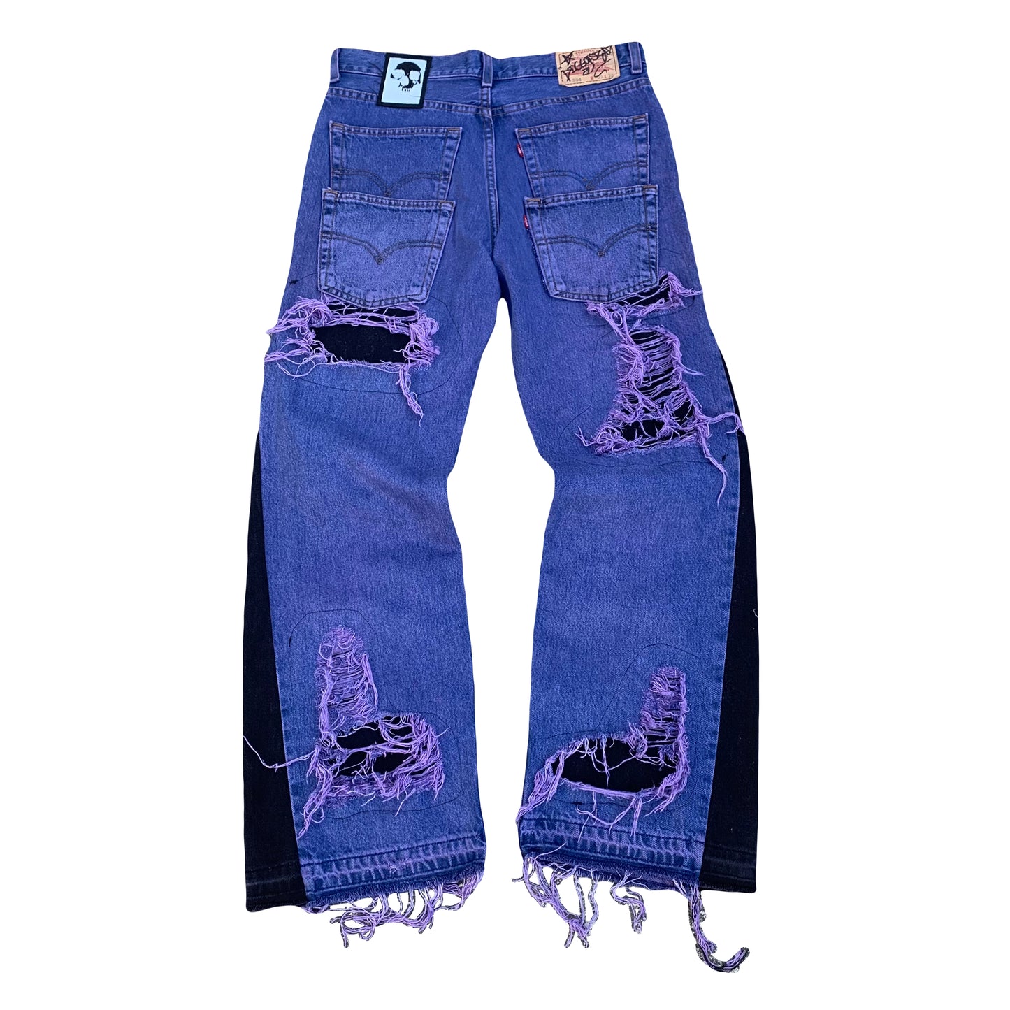1/1 Distressed Purp Jeans - 33x30