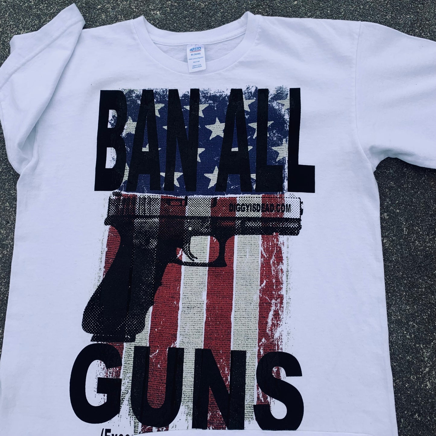 1/1 Ban all Guns USA Tee