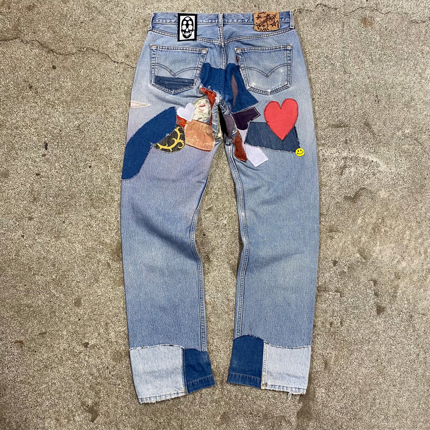1/1 ‘VERRIS IS CRAZY’ Levis Jeans - 34X32