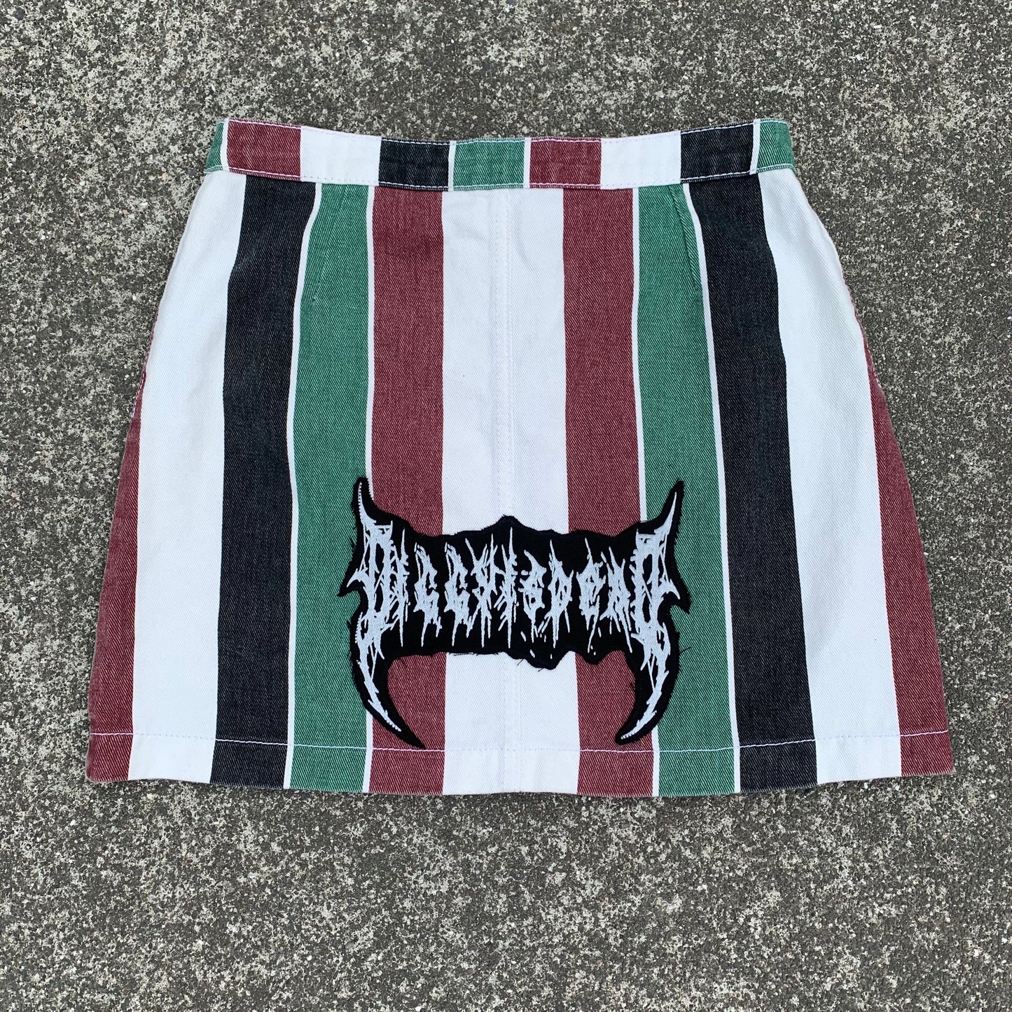 1/1 DiggyisDead Patched Mini Skirt