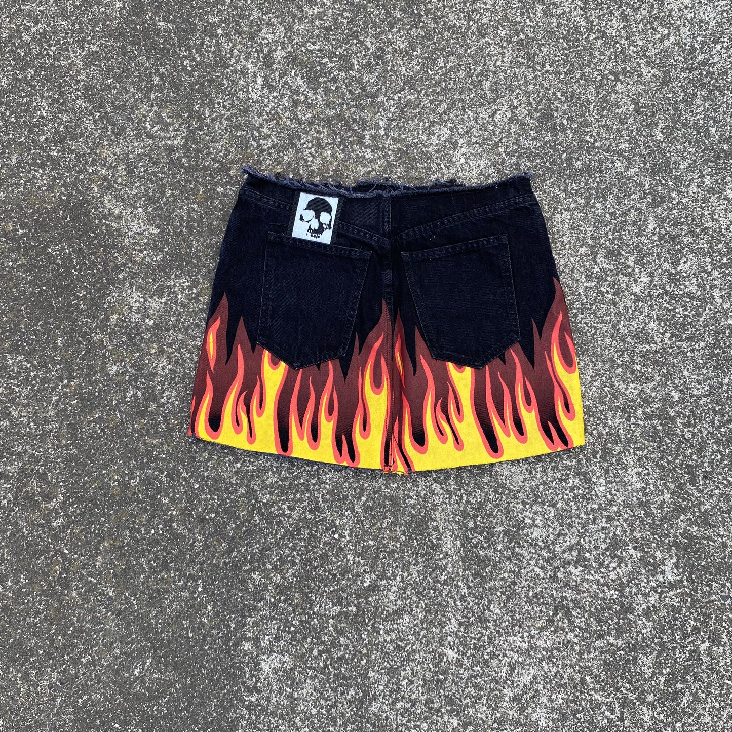 1/1 DiggyisDead Patched Mini Skirt
