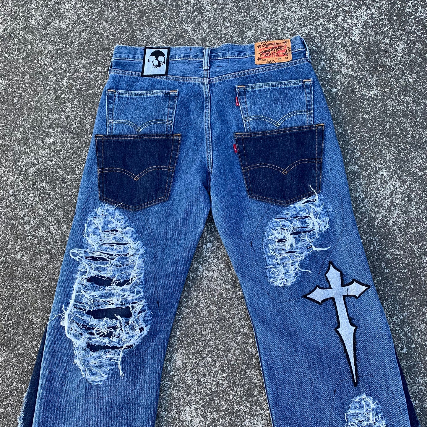 1/1 Distressed Jeans - 34x34