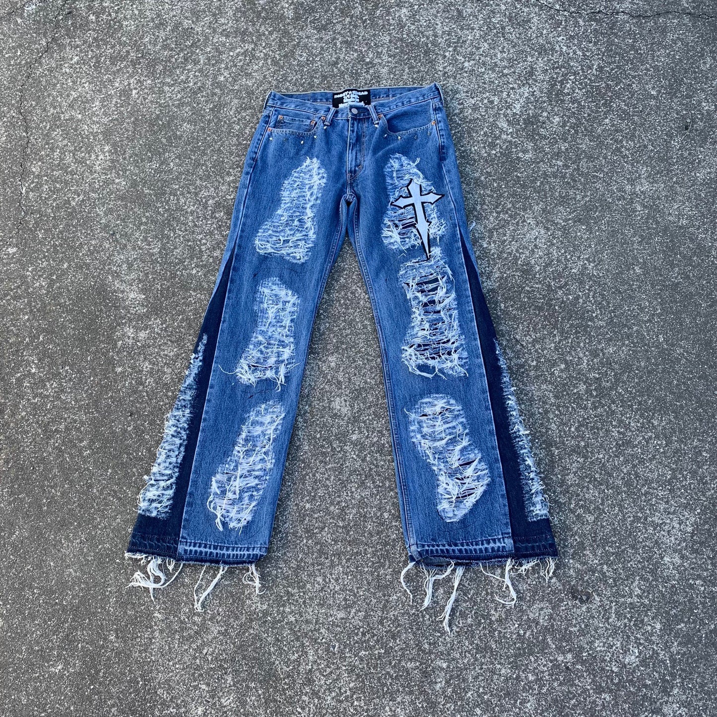 1/1 Distressed Jeans - 34x34