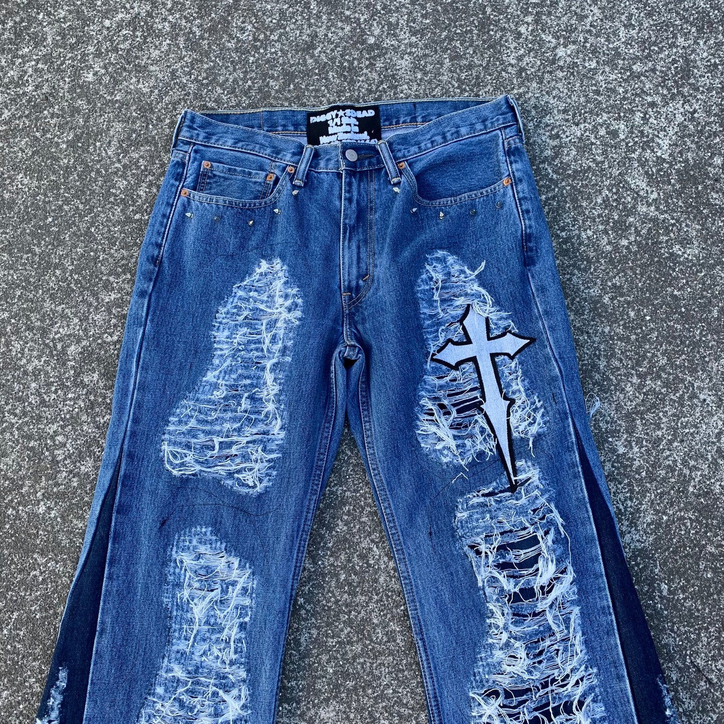 1/1 Distressed Jeans - 34x34