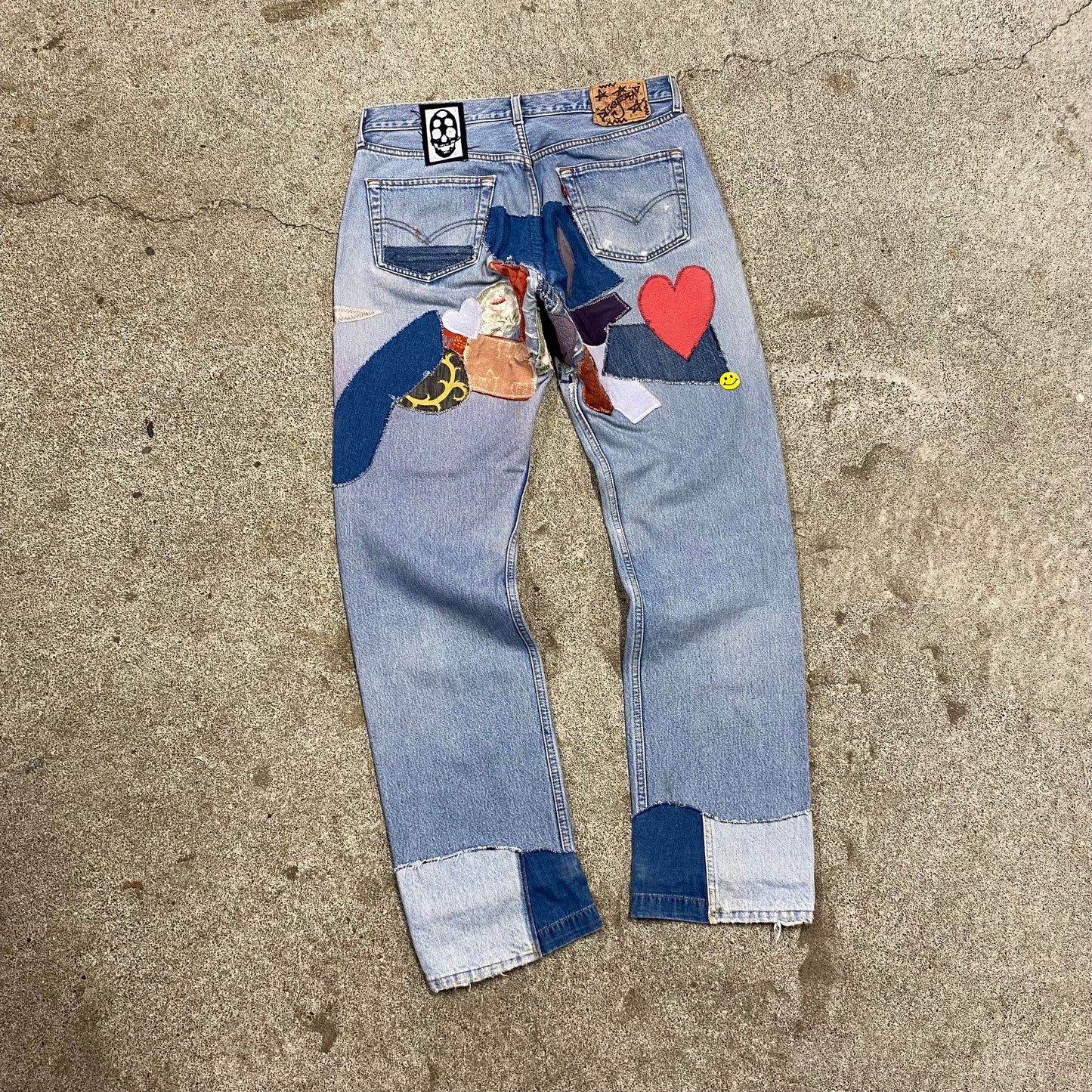 1/1 ‘VERRIS IS CRAZY’ Levis Jeans - 34X32