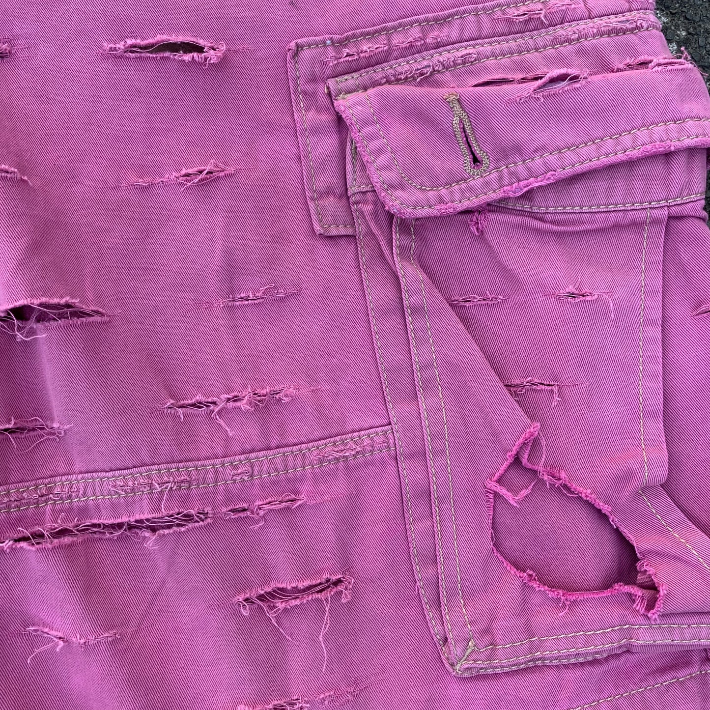 1/1 Mummy cargo shorts - Pink