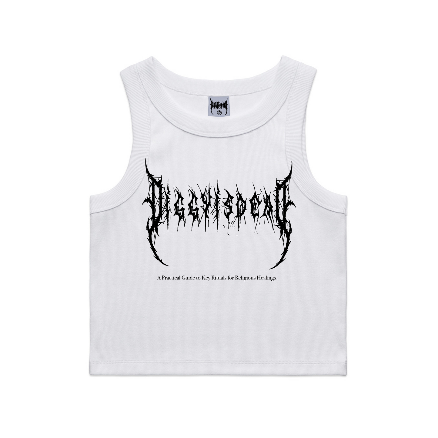 Healing Rituals Crop Singlet *Made to order*