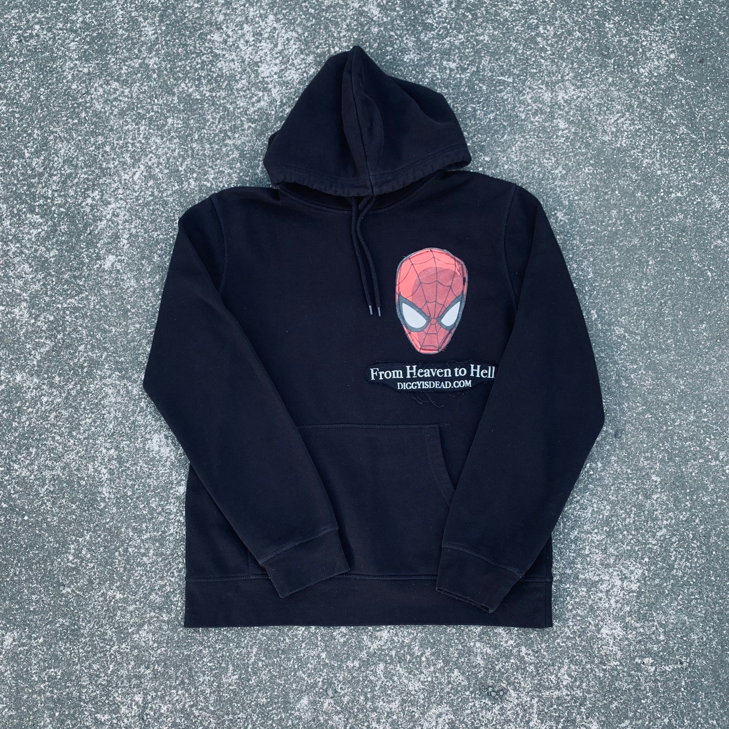 1/1 Heaven to Hell Spiderman Hoodie - L