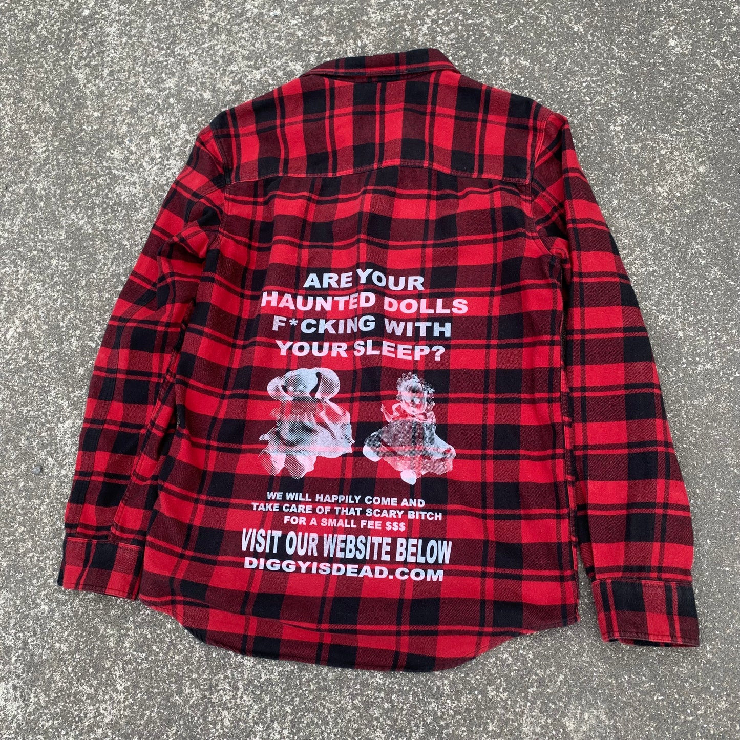 1/1 Haunted Doll Flannel - S