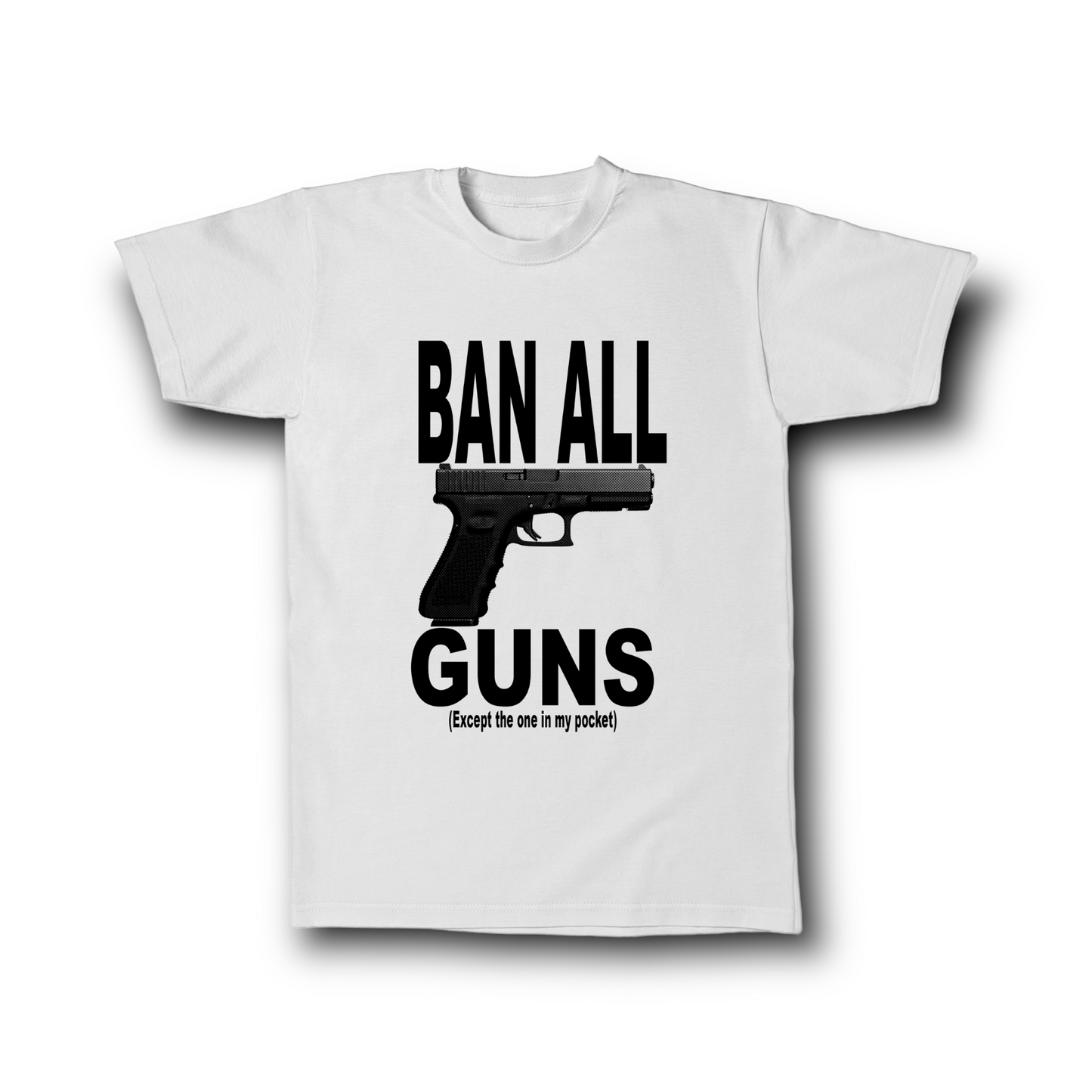 Ban all Guns Tee - White