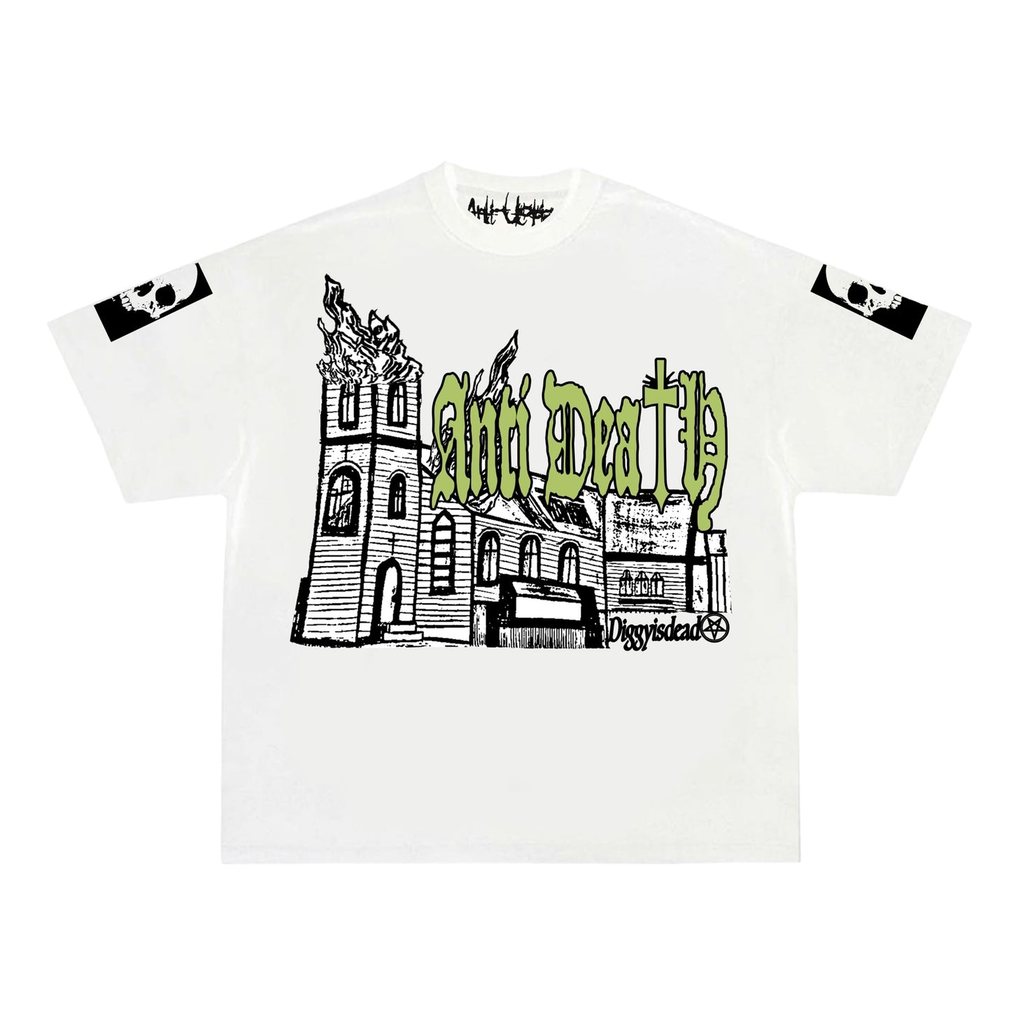 “Burn them all” Tshirt - Green print