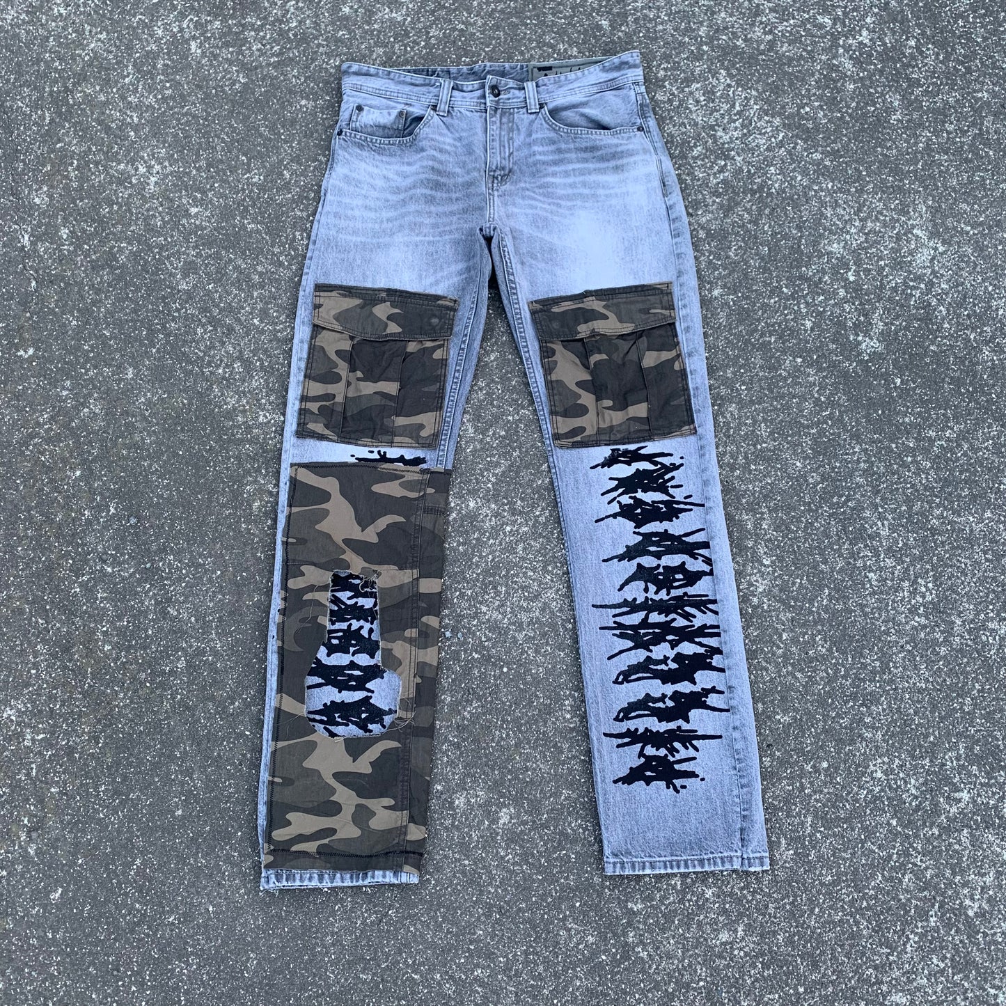 1/1 Diggy Logo Army Jeans