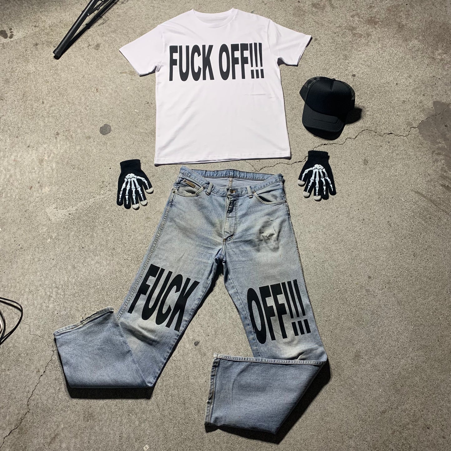 1/1 FUCK OFF!!! Jeans