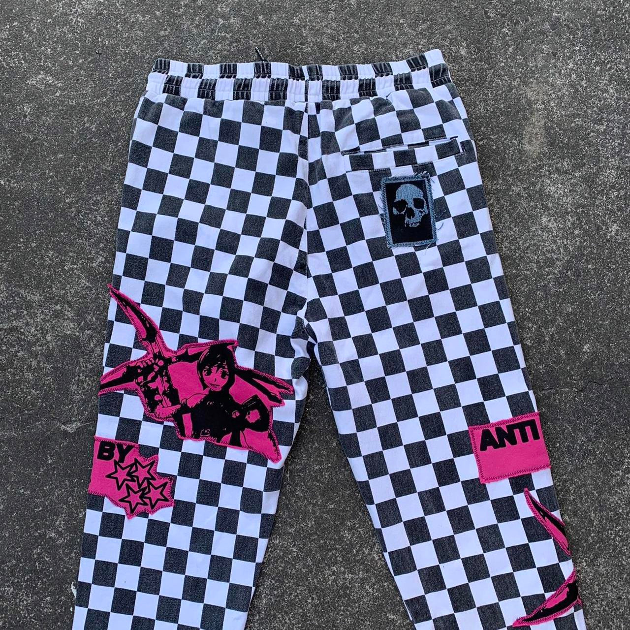 GWS Checkered Jeans - Medium