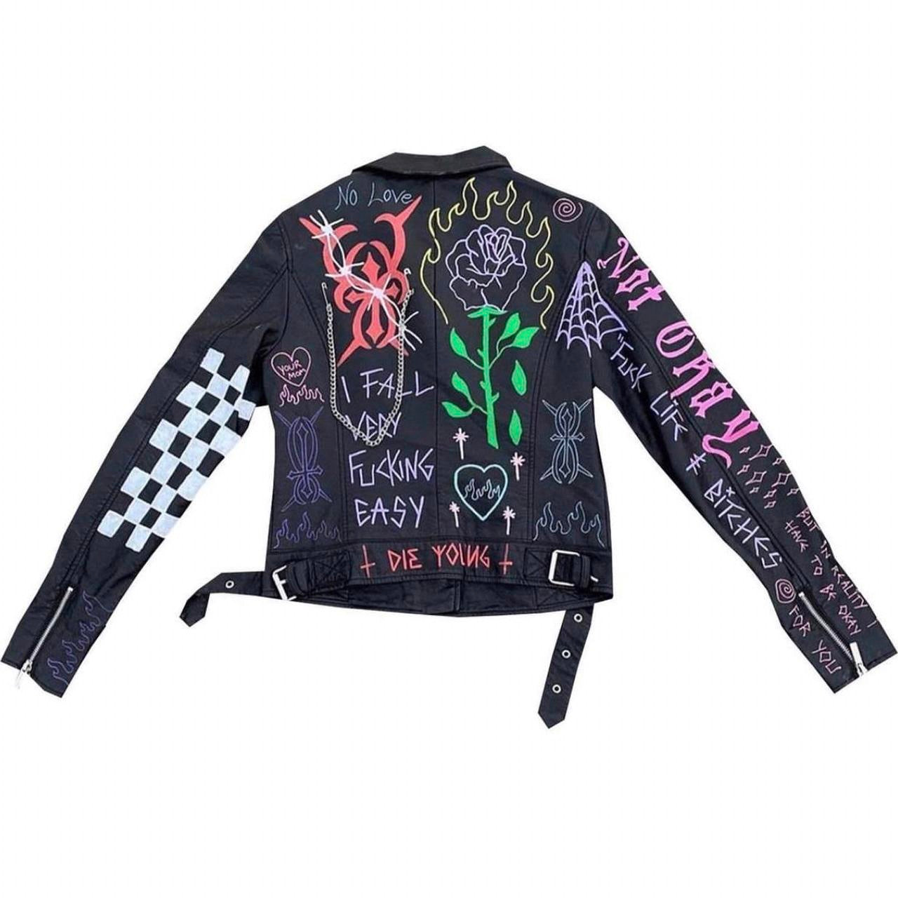 Tattoo Leather Jacket - 10