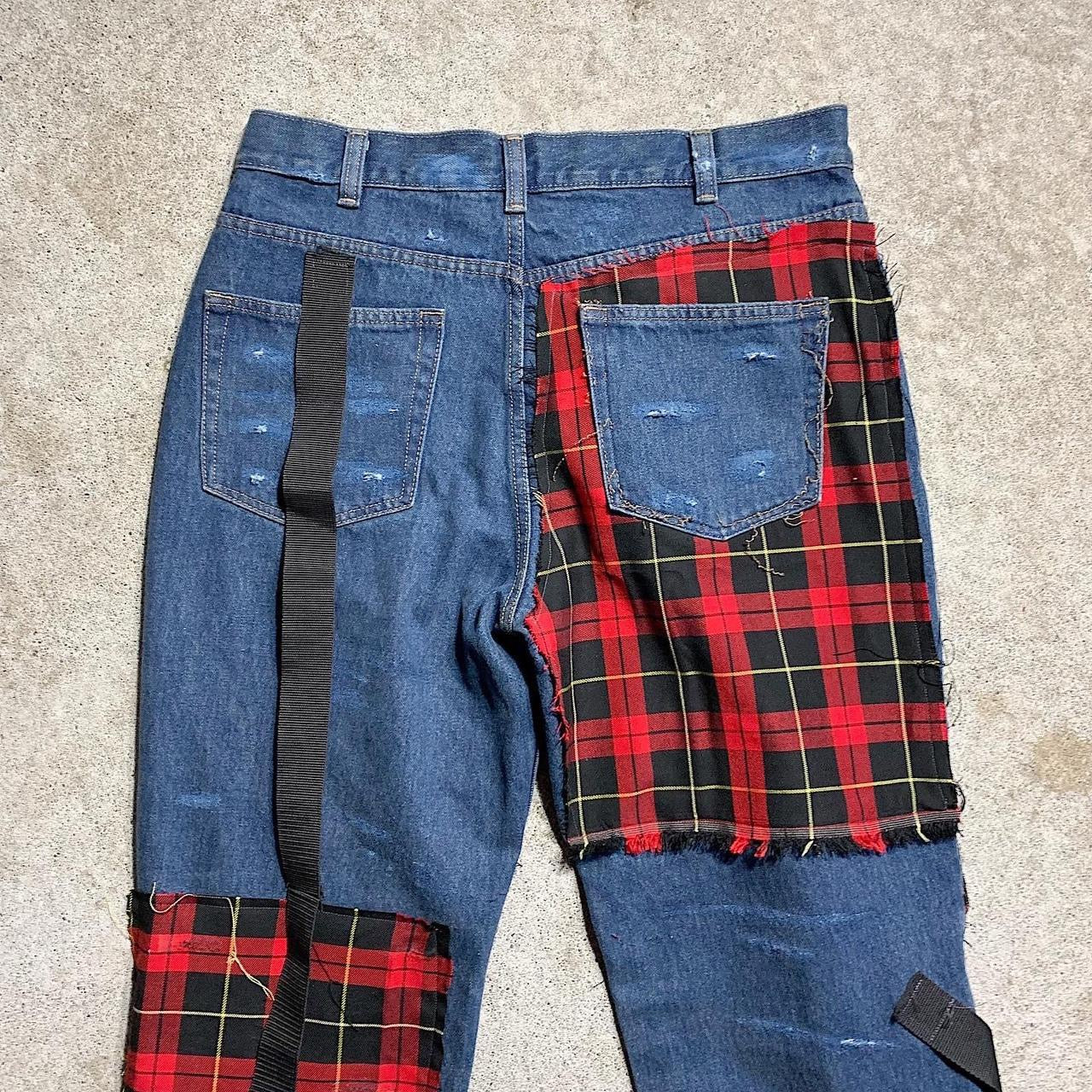 Tartan Emo Jeans - 34x30
