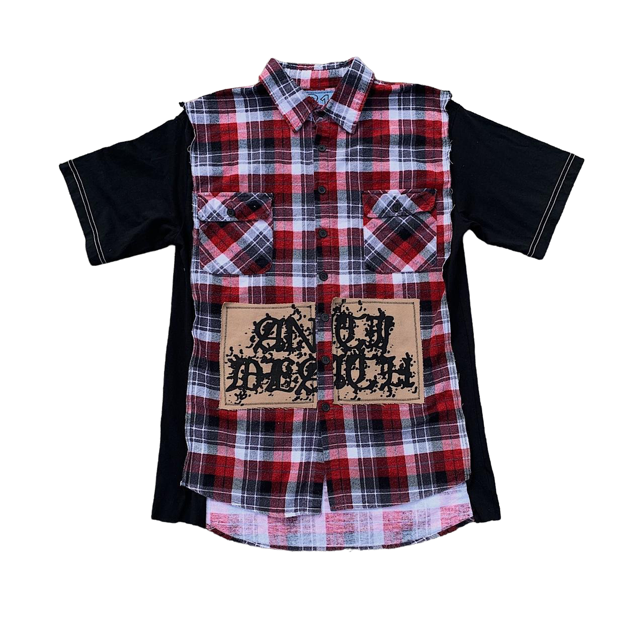 1/1 Flannel Tee - Medium