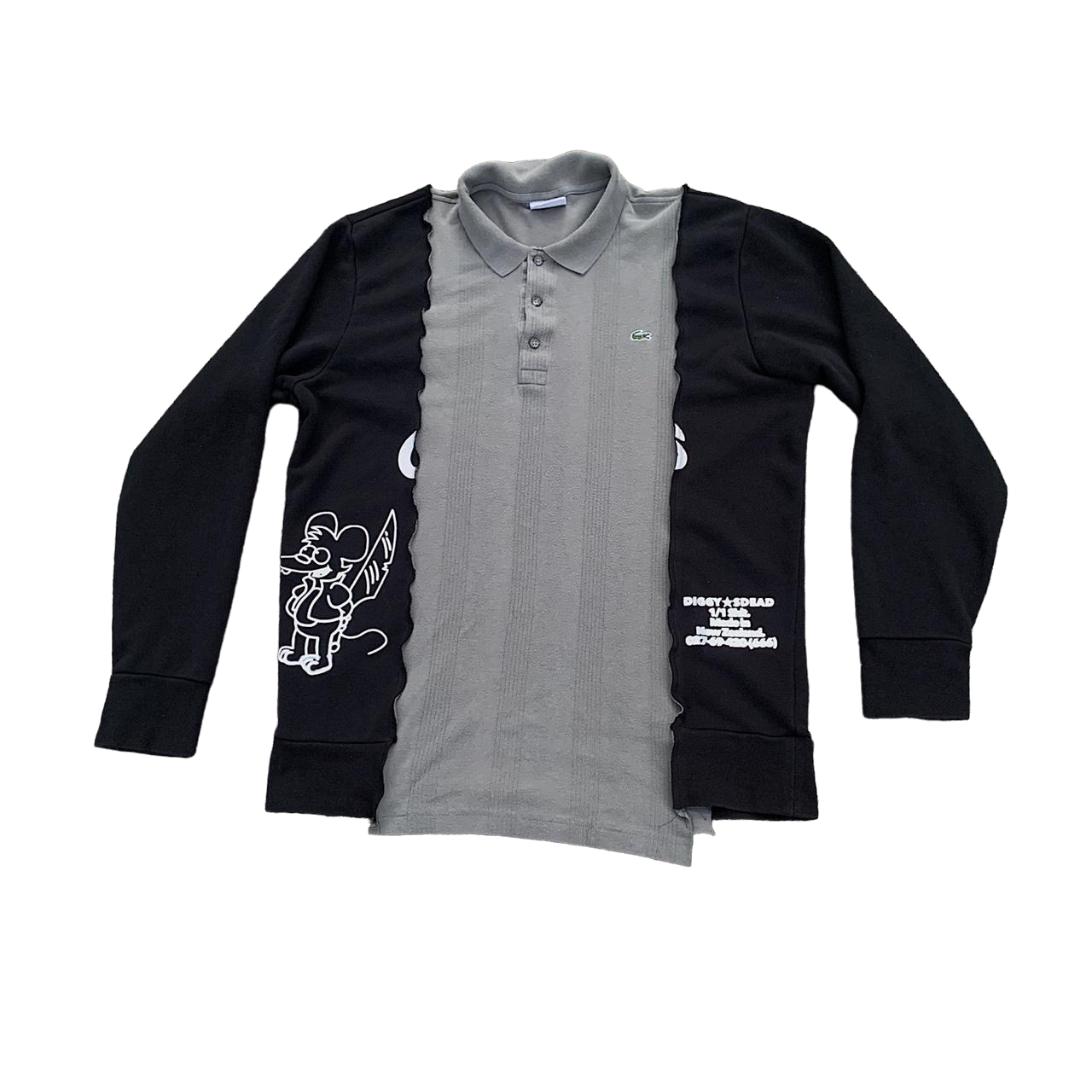 Disassembled Lacoste Polo - Medium