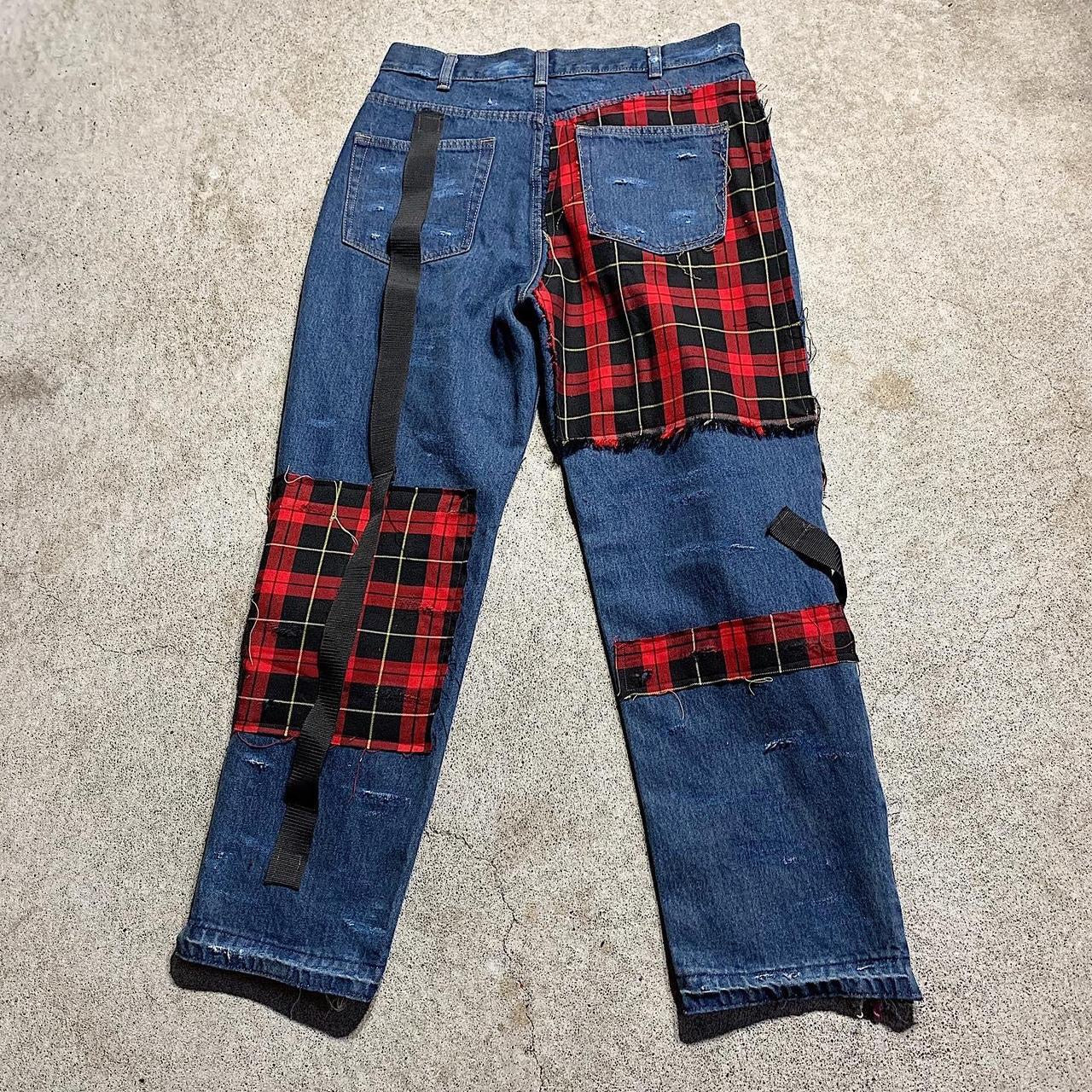 Tartan Emo Jeans - 34x30