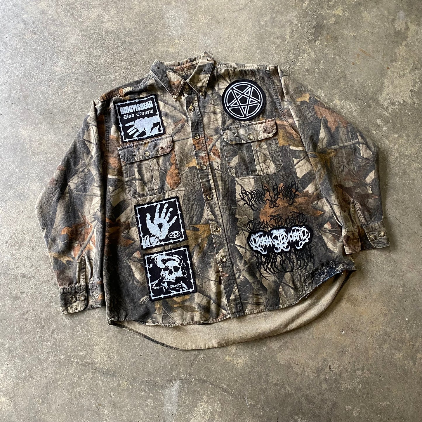 1of1 Real Tree Patchwork Flannel - X-Large