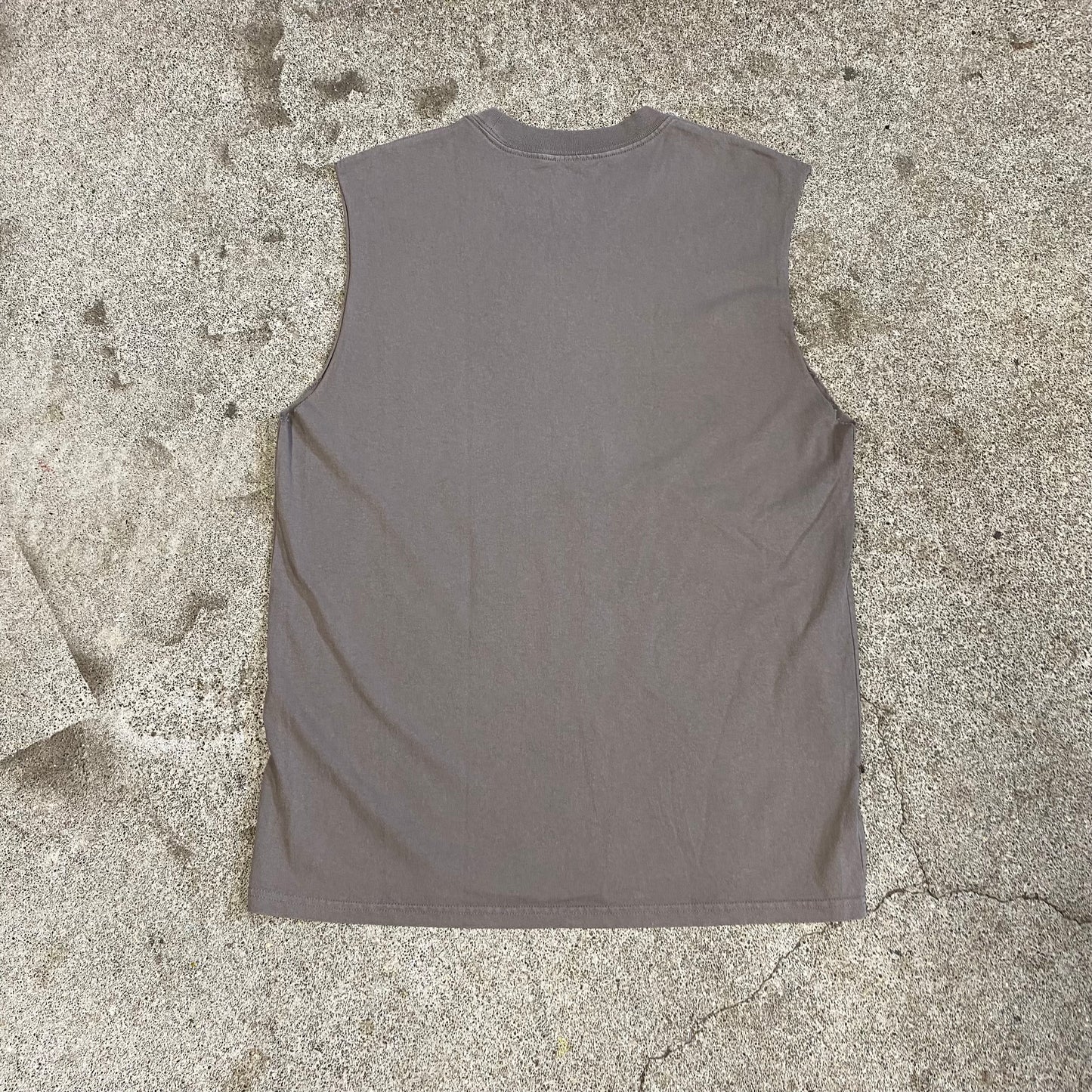 1/1 SORRYMOM X DIGGYISDEAD TANK TEE - Grey/Black