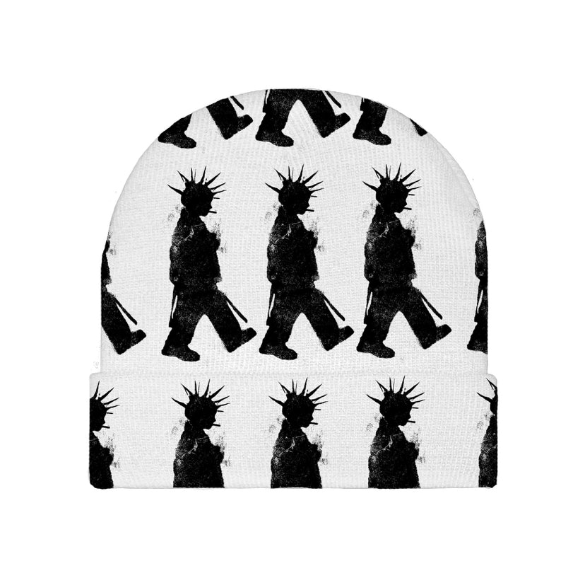 SORRYMOM X DIGGYISDEAD BEANIE - WHITE *PRE ORDER