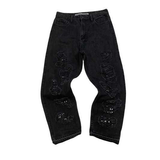 1/1 Ripped Jeans - Black