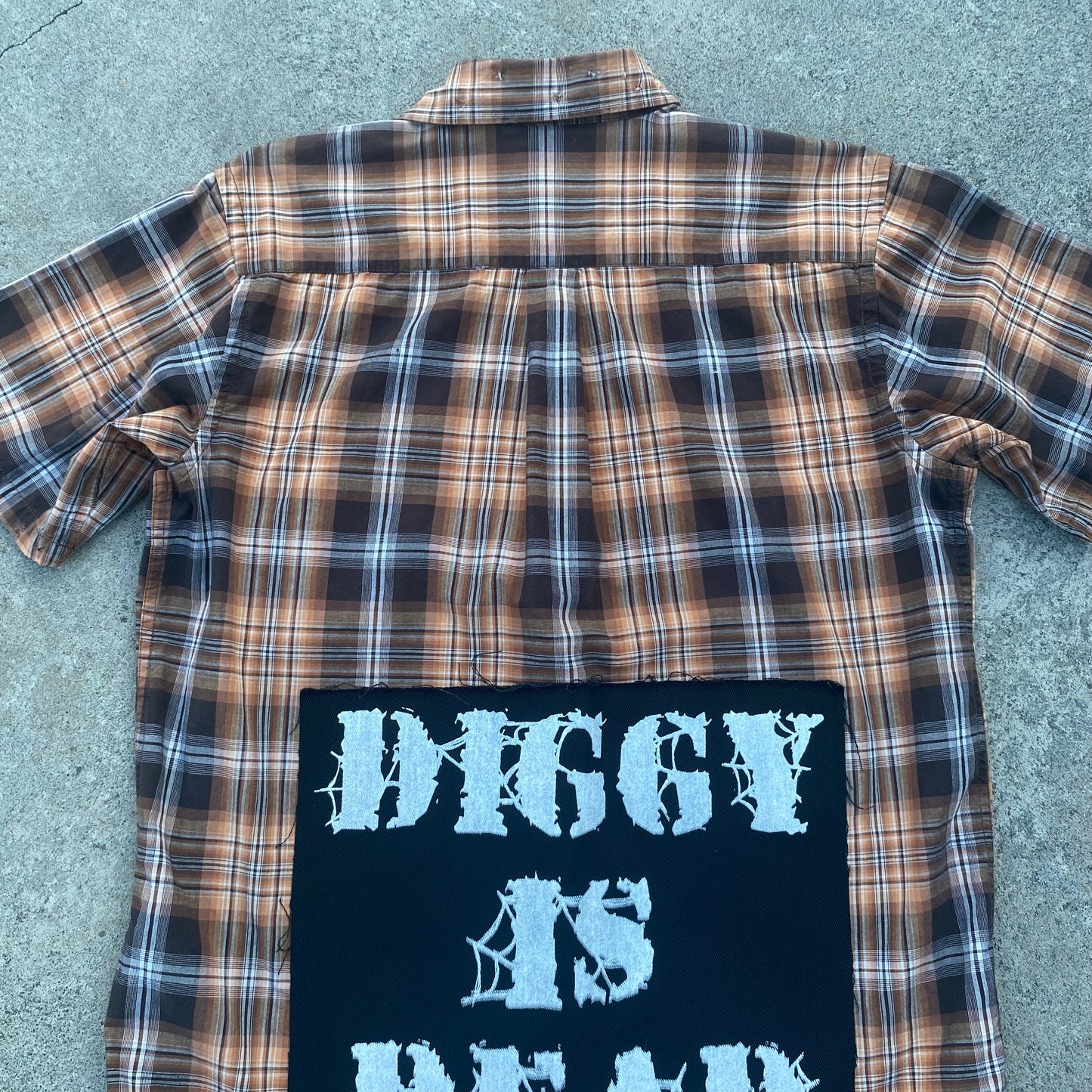 1of1 Patchwork Flannel - Burnt Orange