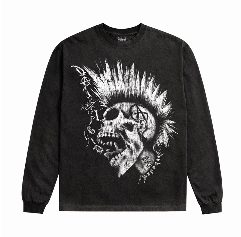 SKULLARCHY LONGSLEEVE TEE