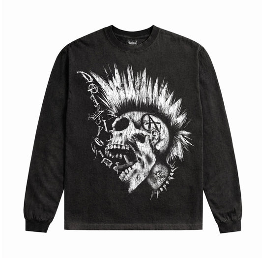 SKULLARCHY LONGSLEEVE TEE