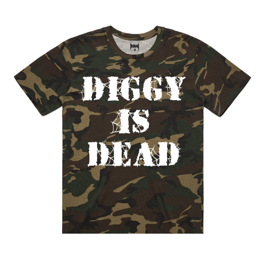 WEB LOGO TEE - Army Camo